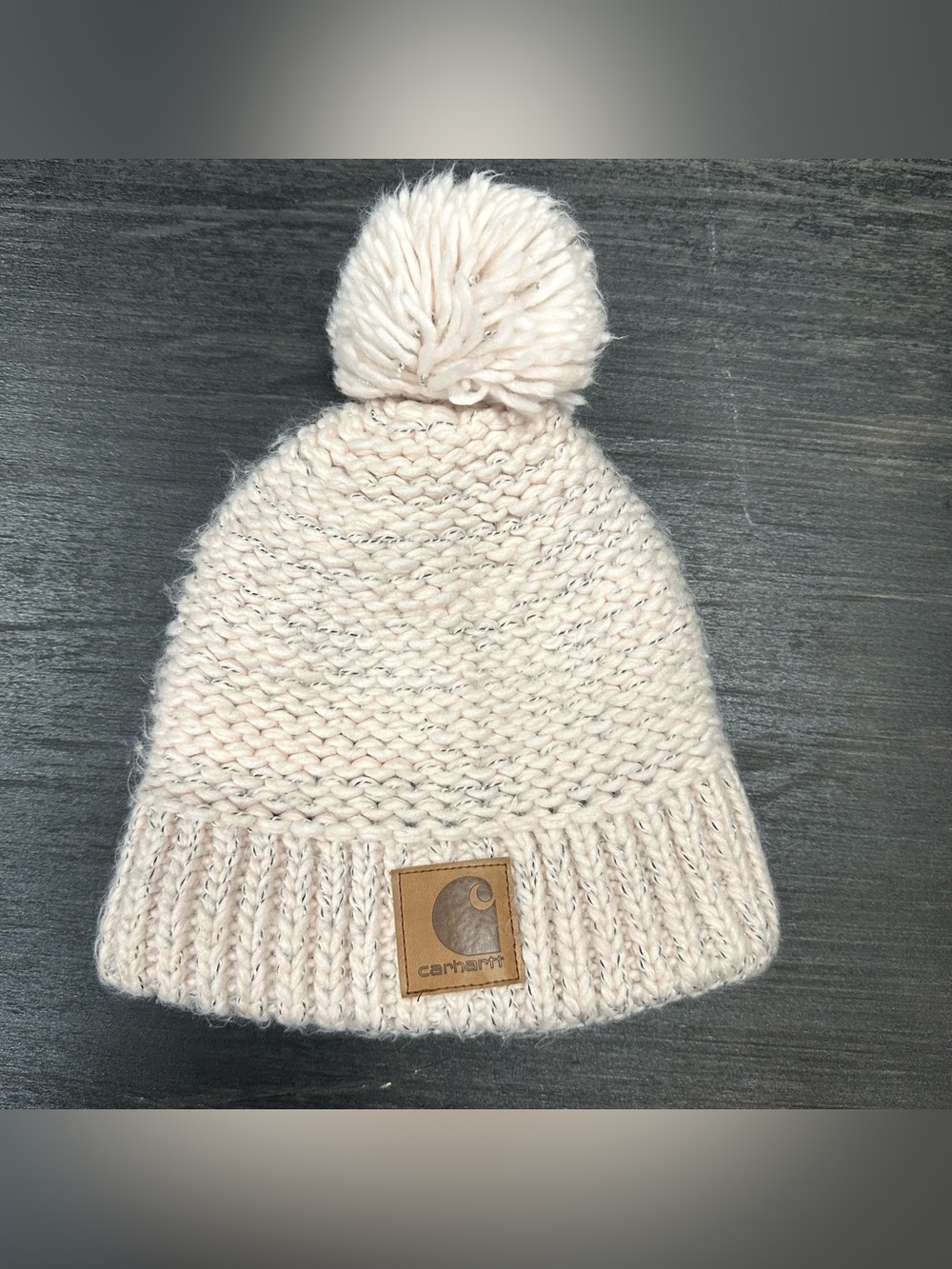 Carhartt Fuzzy Knit PomPom Stocking Cap